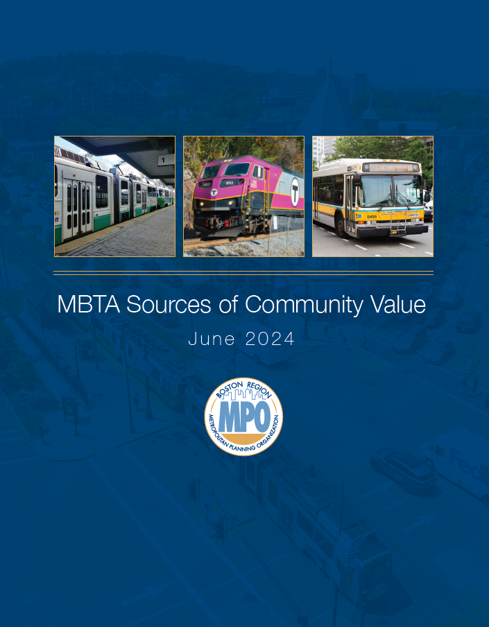 MBTA Sources of Community Value Cover