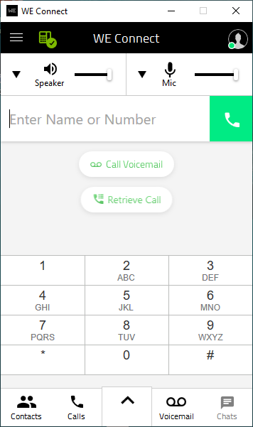 WE Connect Dial Paid