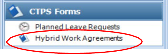 Shows Hybrid Work Agreements link
