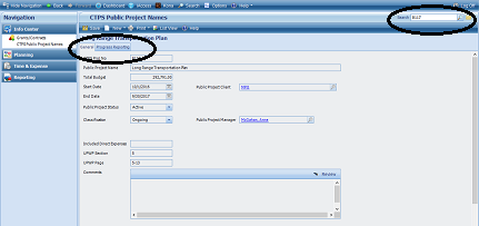 Image showing progress reporting tab